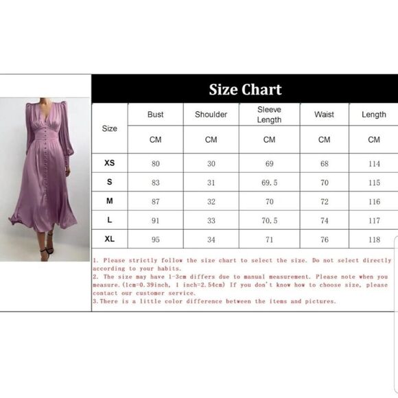 Spring Women White Dress V-neck Lantern Sleeve Dress Slim Solid Dress Mid-nwot - Picture 2 of 15